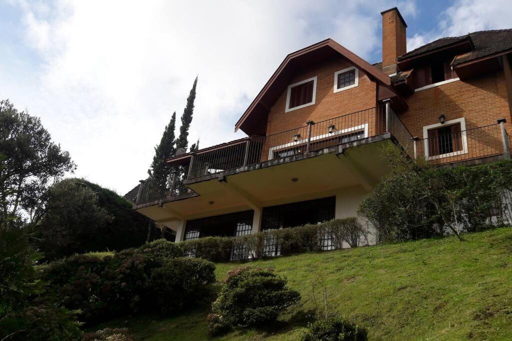 Casa E Vista Privilegiadas No Alto Do Capivari Campos do Jordão Εξωτερικό φωτογραφία
